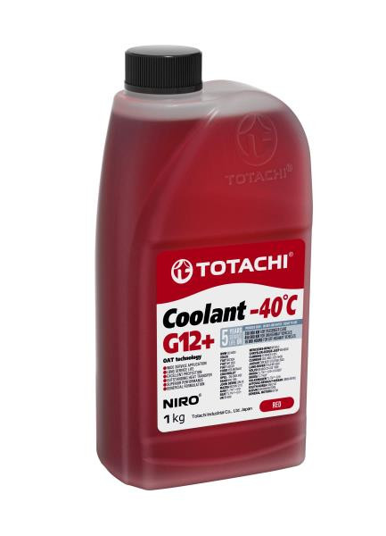 Охлаждающая жидкость Totachi Niro Coolant Red G12+ 1 кг, Антифриз (Жидкости охлаждающие)